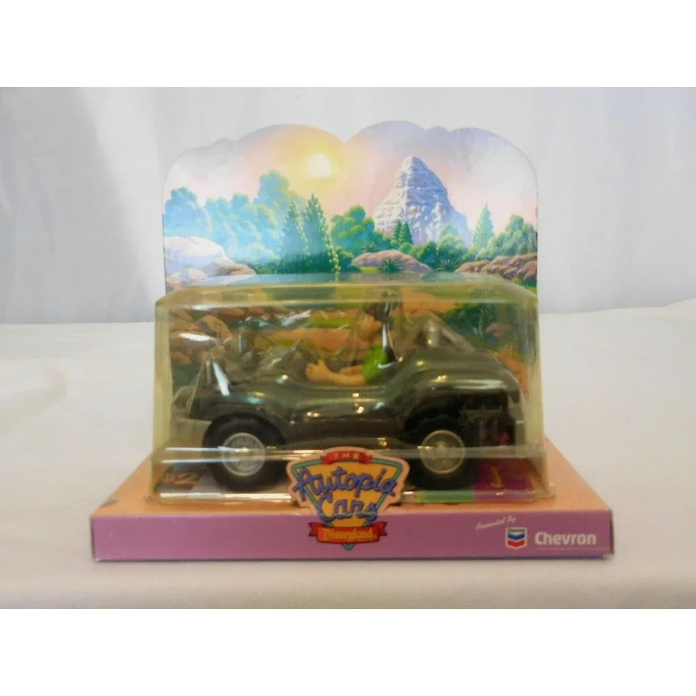 Disneyland Disney Chevron Autopia Dusty Car In Original Box NEW